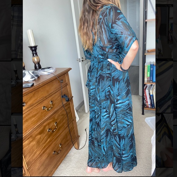 Cute tropical dress/cover up - Picture 6 of 6